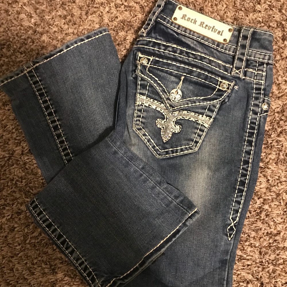 Rock Revival straight leg jeans